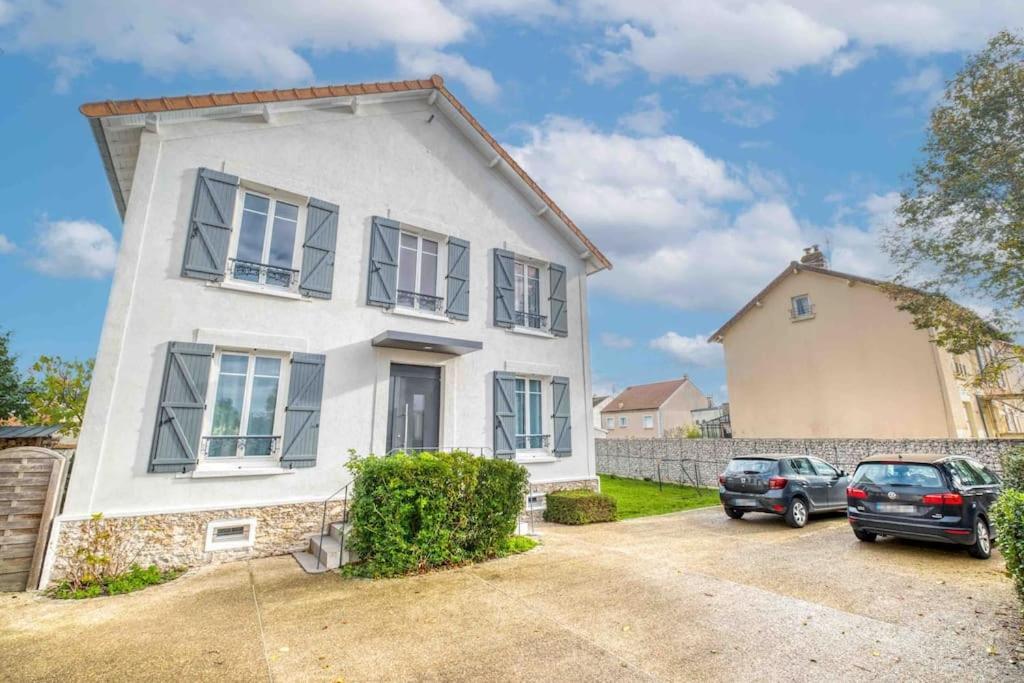 Villa Saint-Mard - King Size Bed - 10Min Aeroport Cdg 25Min Paris By Train Eksteriør billede