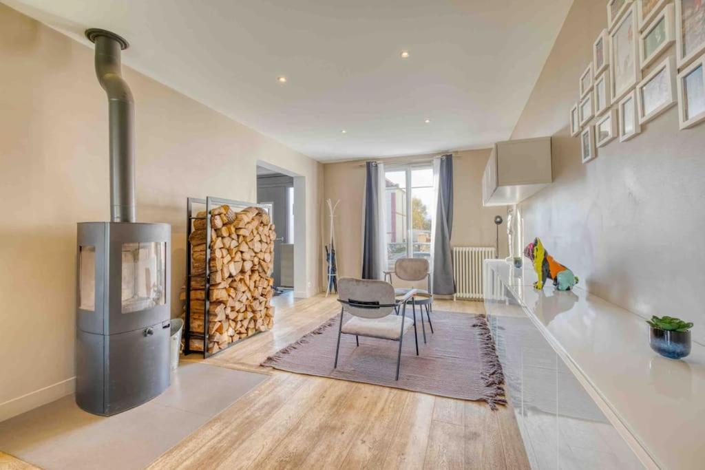 Villa Saint-Mard - King Size Bed - 10Min Aeroport Cdg 25Min Paris By Train Eksteriør billede