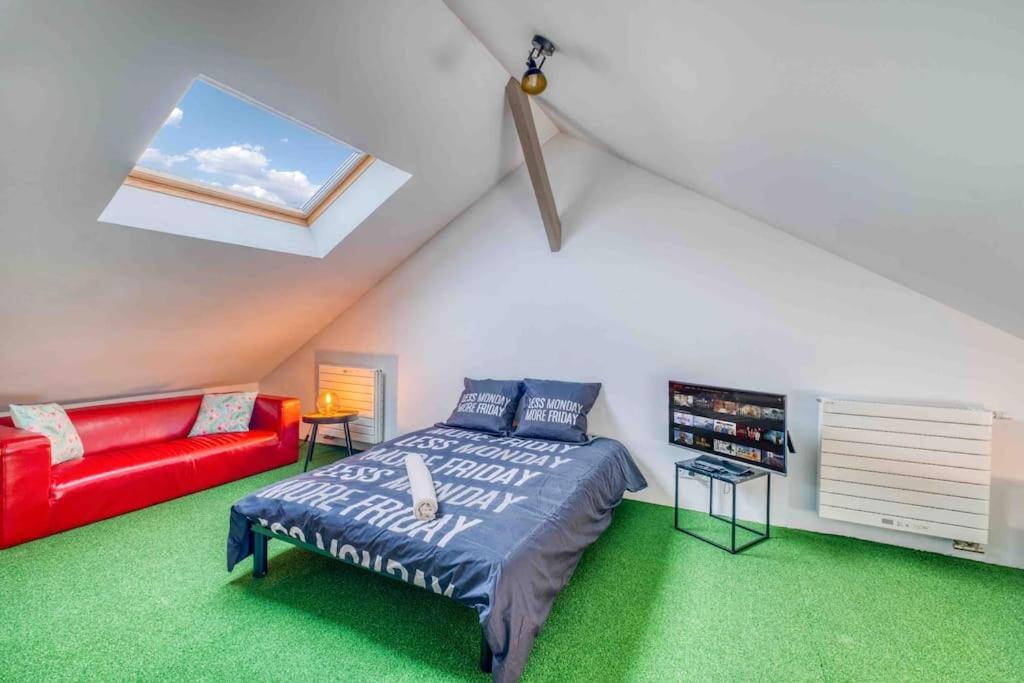 Villa Saint-Mard - King Size Bed - 10Min Aeroport Cdg 25Min Paris By Train Eksteriør billede